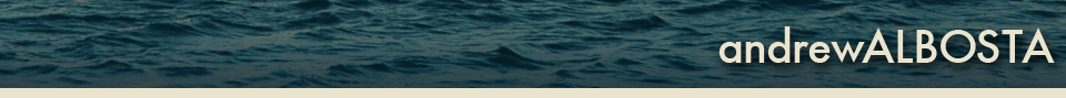 Andrew Albosta - header image